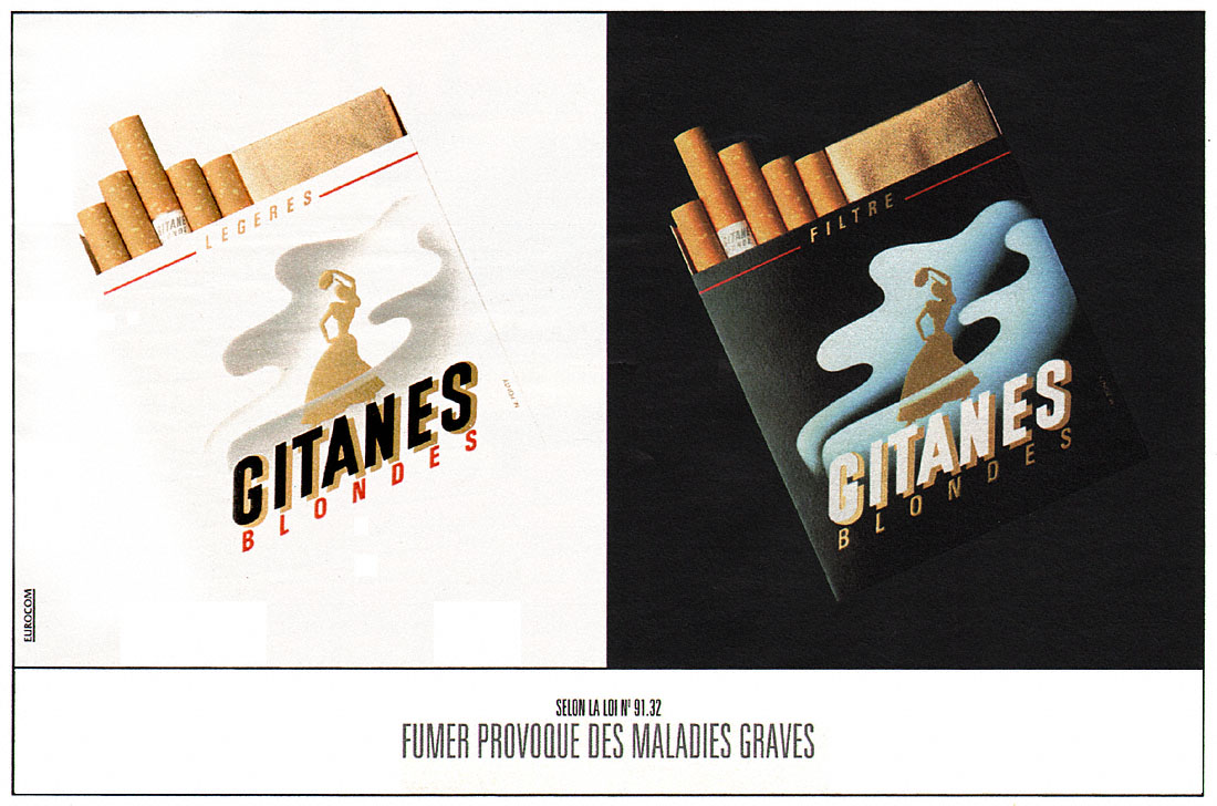 Advert Gitanes 1992