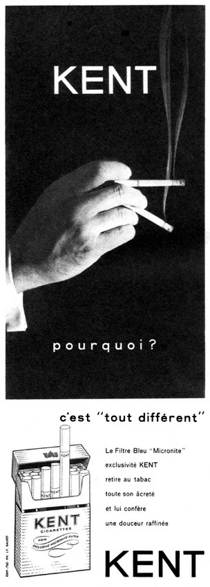 Advert Kent 1962