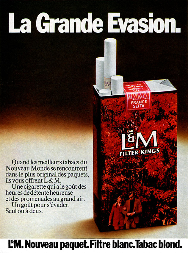 Advert L&M 1972