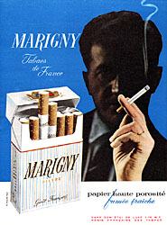 Advert Marigny 1960