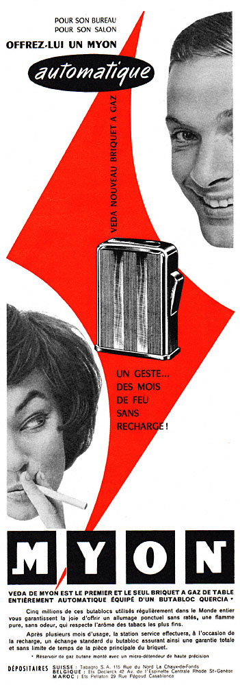 Advert Myon 1957