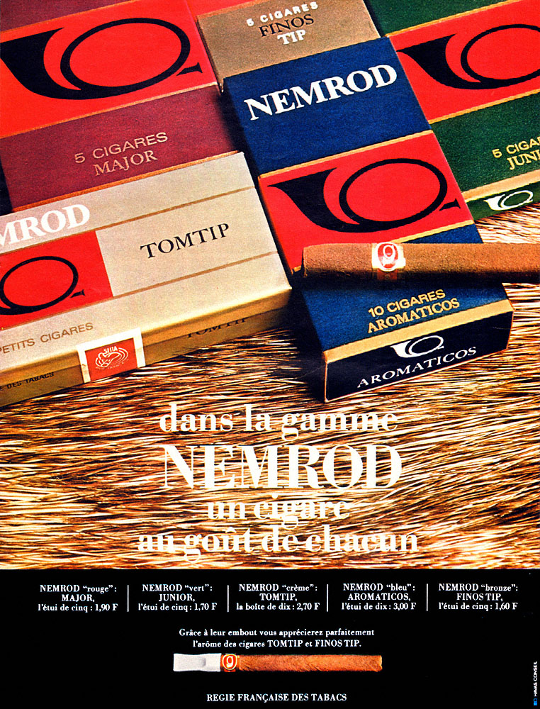 Advert Nemrod 1968