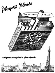 Advert Player's 1955