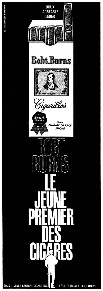 Advert RobtBurns 1964