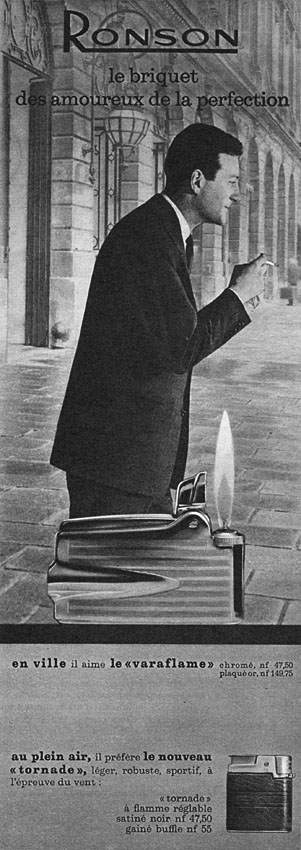 Advert Ronson 1961