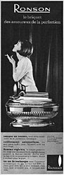 Advert Ronson 1961