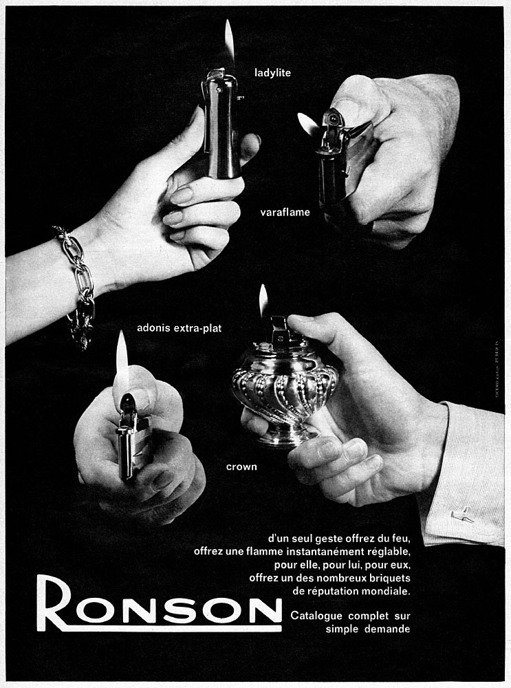 Advert Ronson 1963