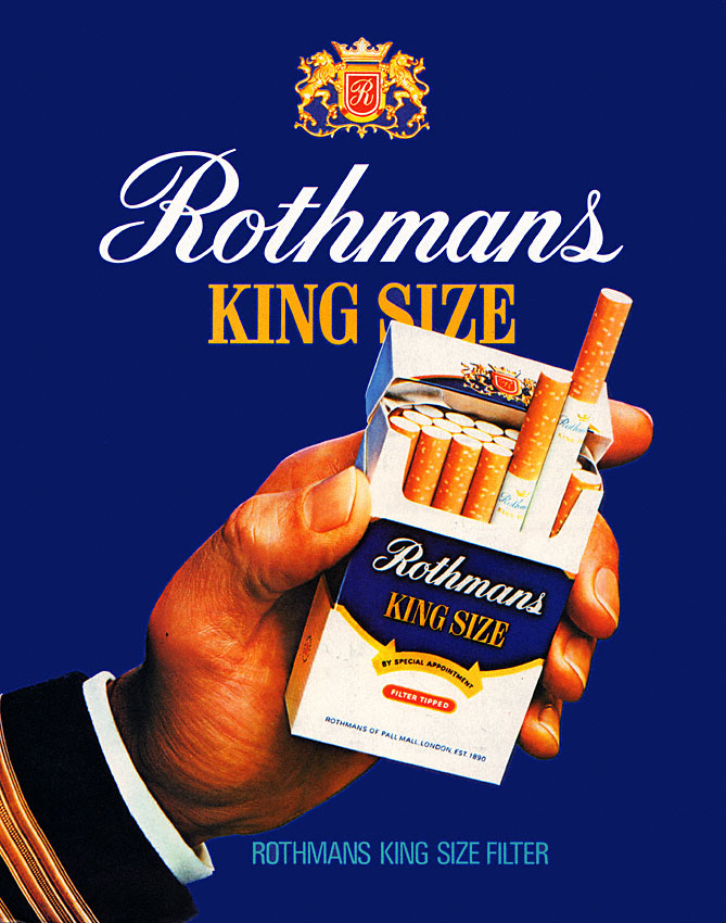 Advert Rothmans 1980