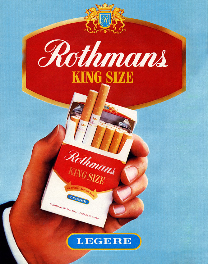 Advert Rothmans 1981