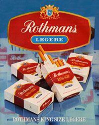 Advert Rothmans 1981