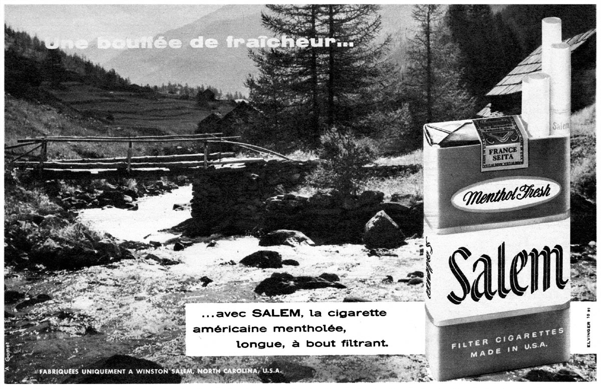 Advert Salem 1959