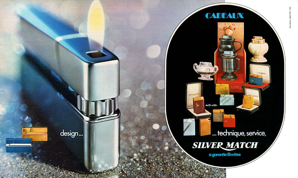 Advert Silver Match 1972