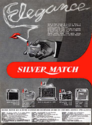 Advert Silver Match 1956