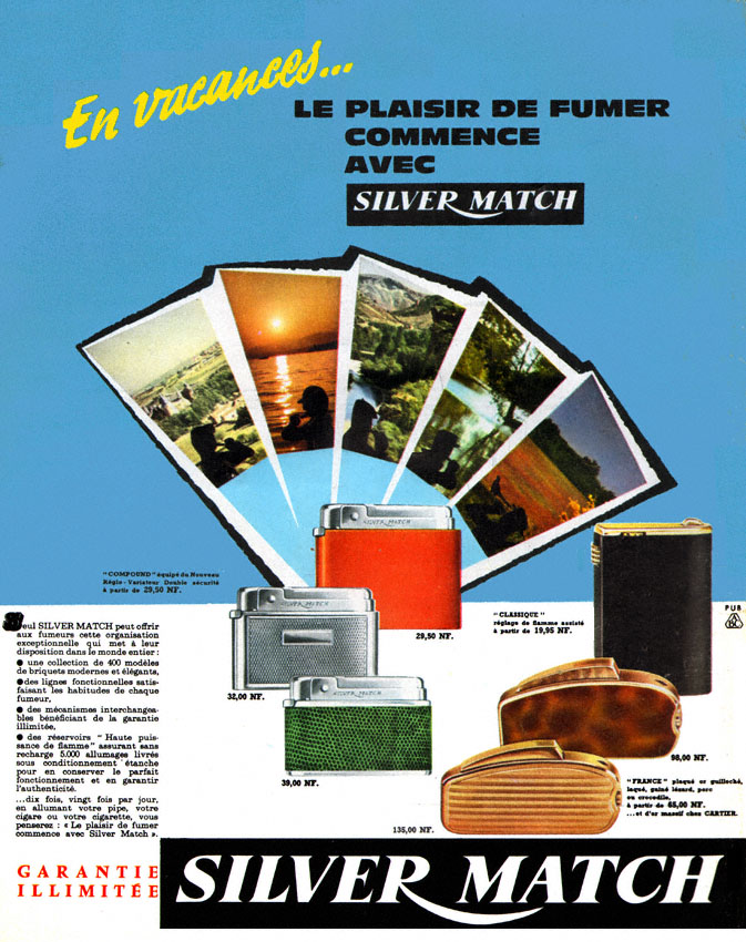 Advert Silver Match 1962