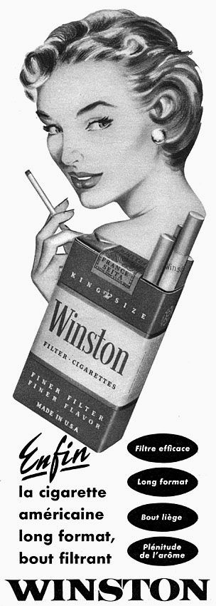 Advert Winston 1955