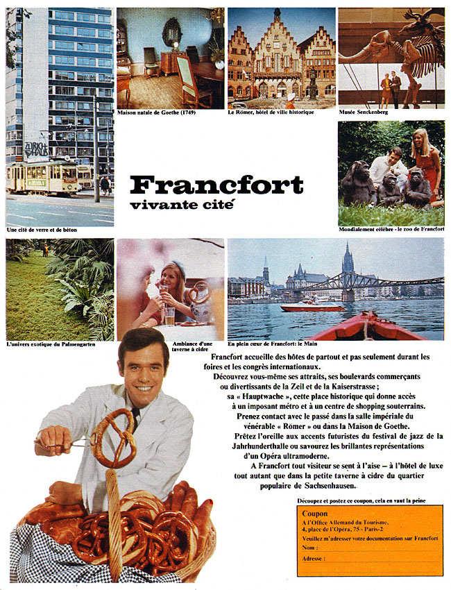 Advert Allemagne 1969