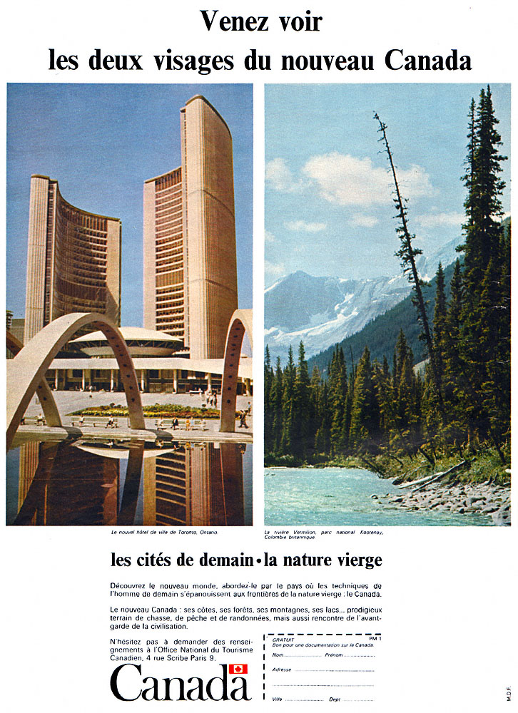 Advert Canada 1967