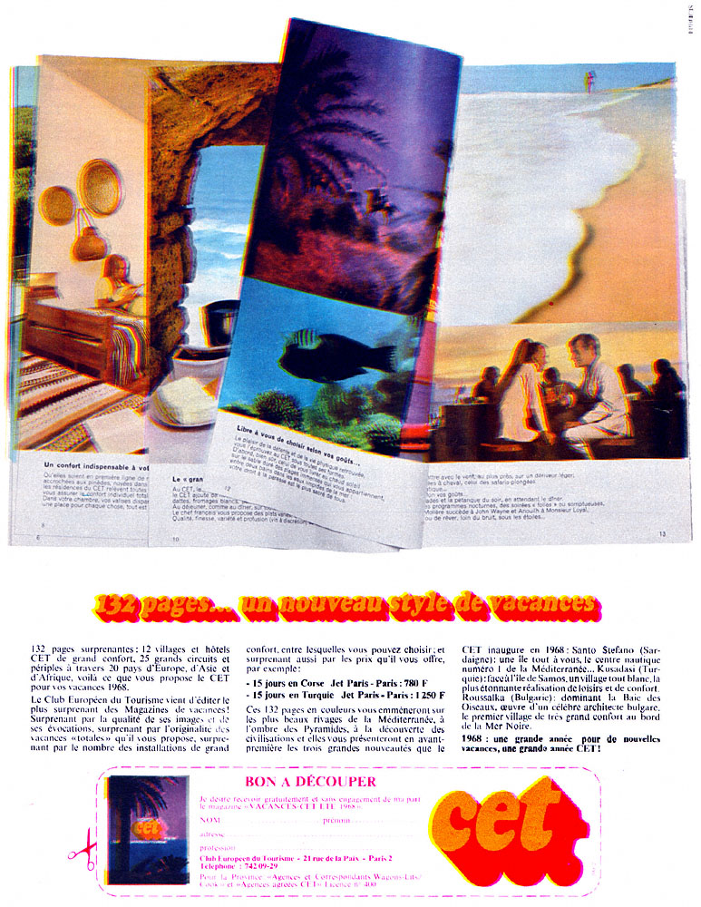 Advert Cet 1968