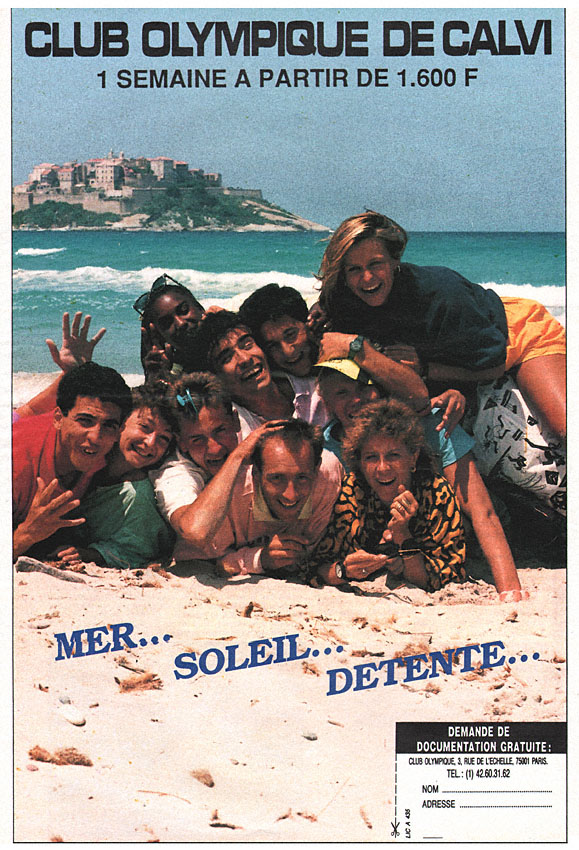 Advert Club Olympique 1992