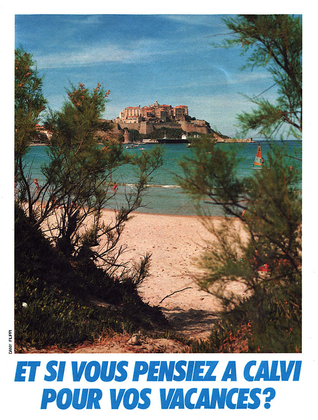 Advert Corse 1987