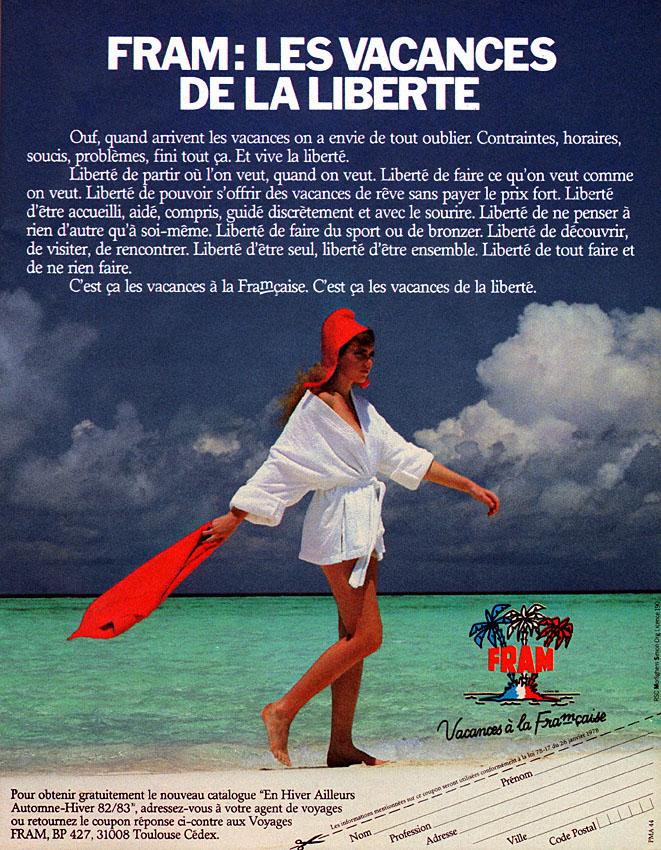 Advert Fram 1982