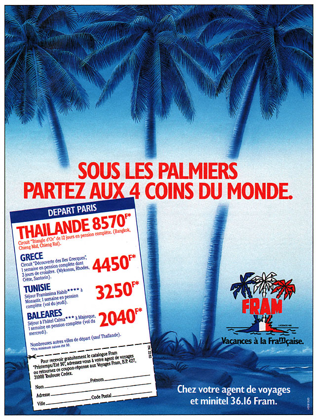 Advert Fram 1990