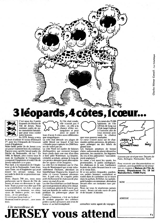 Advert Jersey 1983