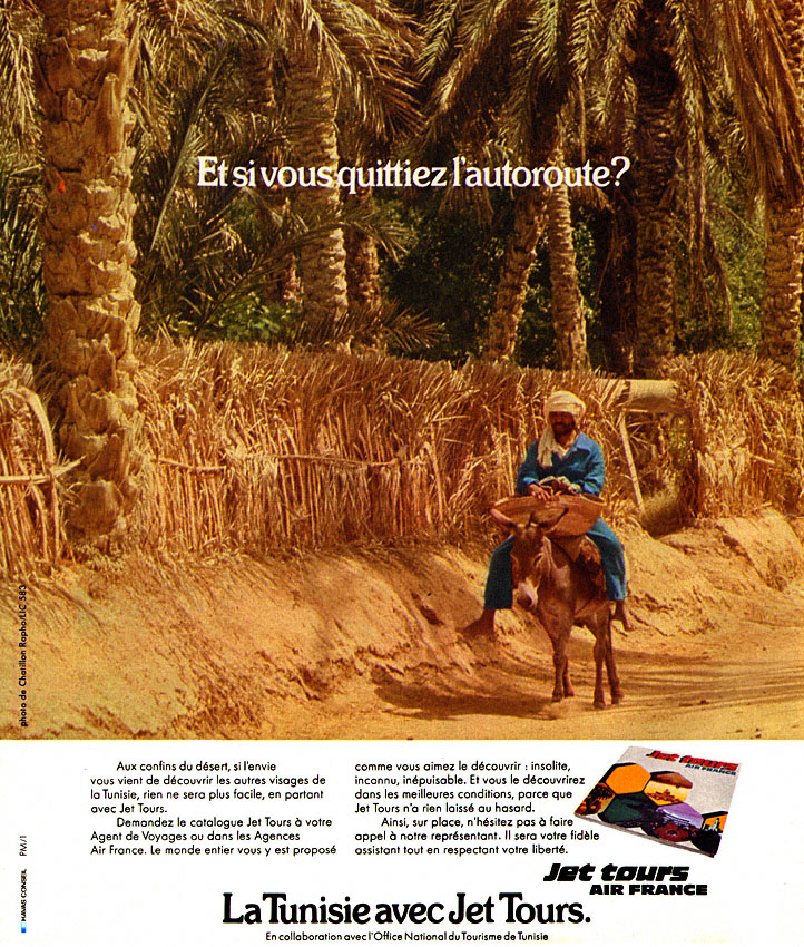 Advert Jet Tours 1975