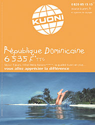 Advert Kuoni 2000