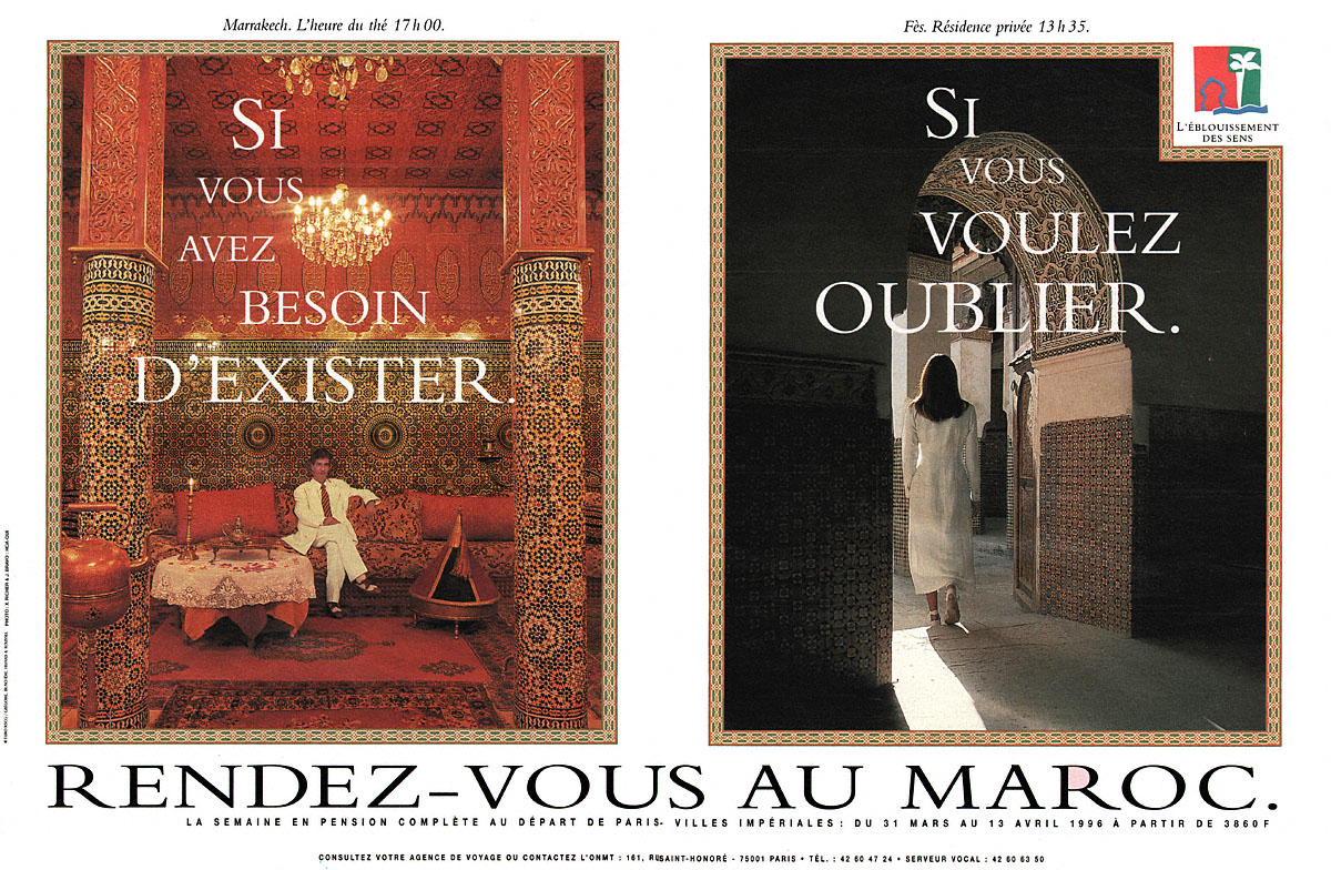 Advert Maroc 1996