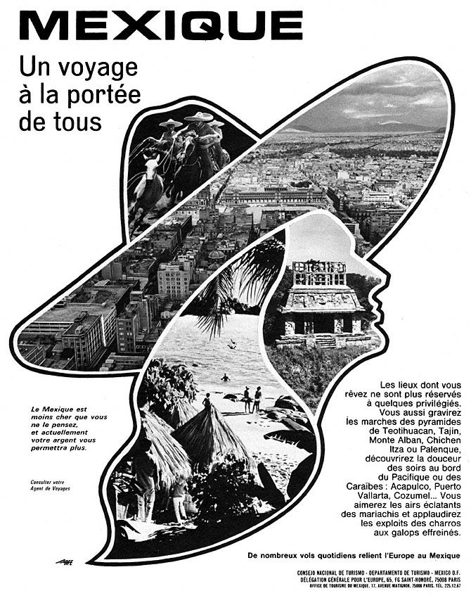 Advert Mexique 1973