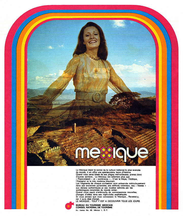 Advert Mexique 1973