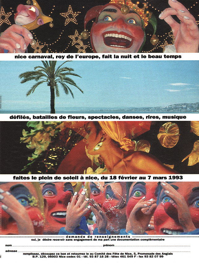 Advert Nice 1992