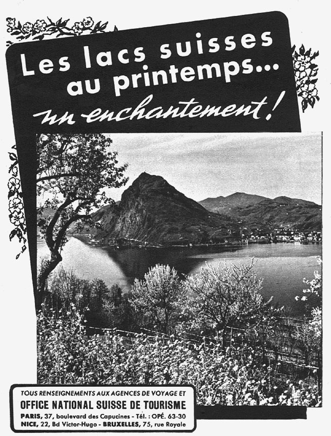 Advert Suisse 1951