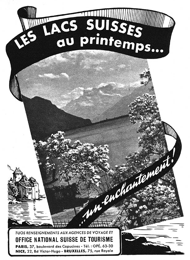 Advert Suisse 1951