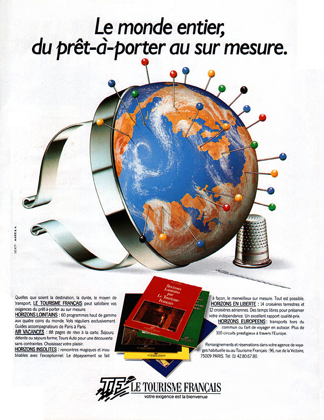 Advert TourismeFrancais 1989