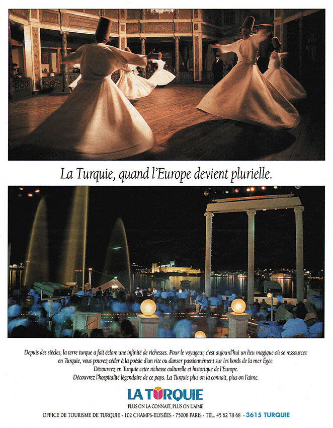 Advert Turquie 1994