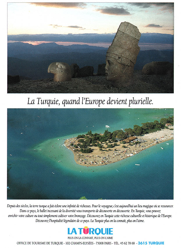 Advert Turquie 1994