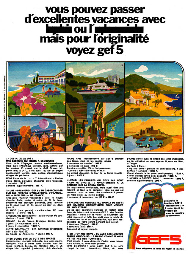 Advert Zzdivers_VAC5 1973