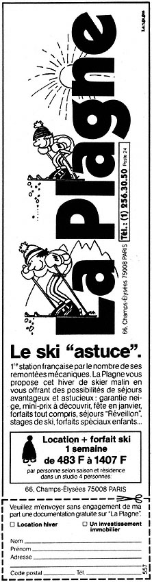 Advert Zzdivers_VAC5 1982