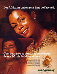 Advert Air Afrique 1977