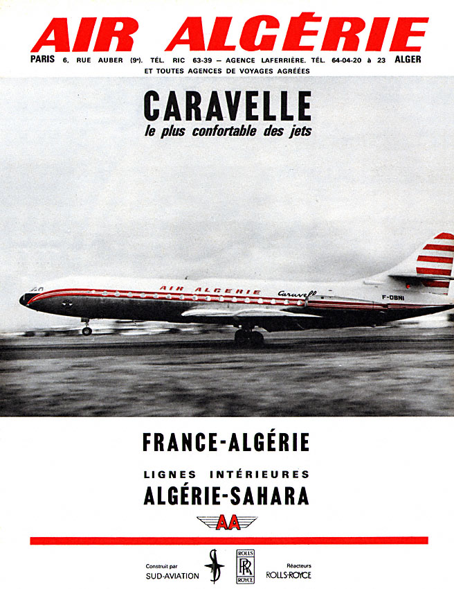 Advert Air Algrie 1963