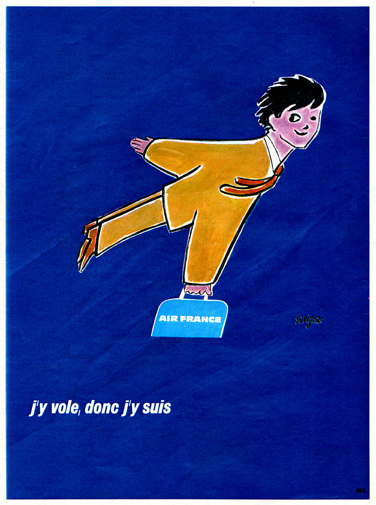 Advert Air France 1970