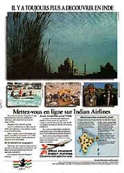 Advert Air India 1989