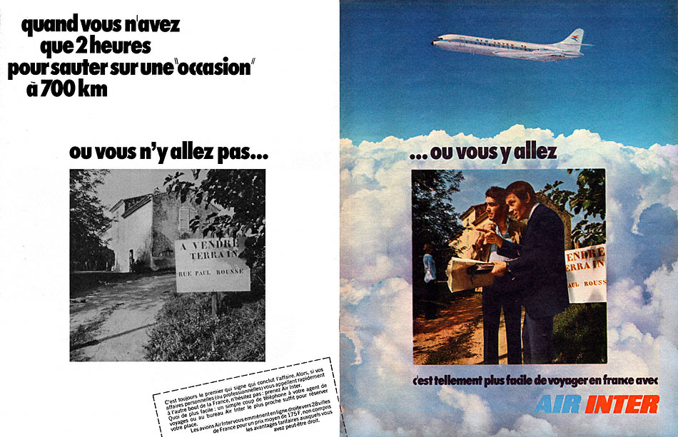 Advert Air Inter 1972