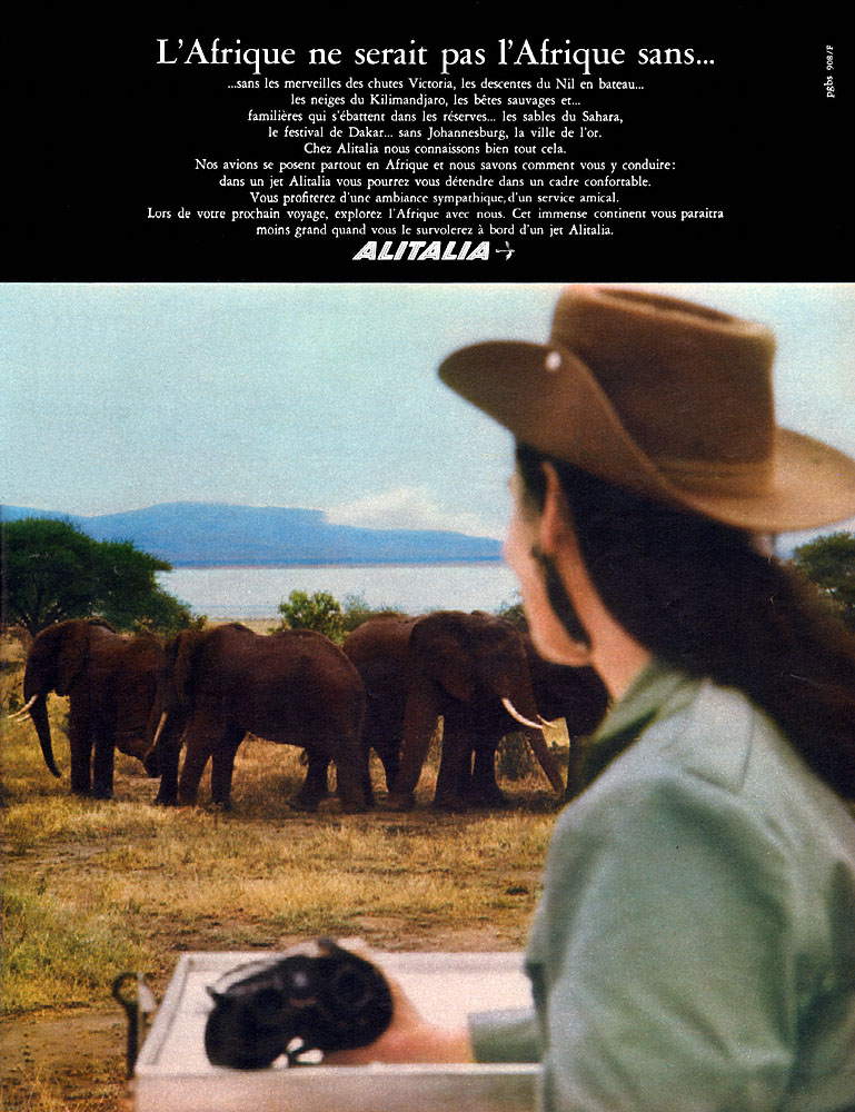 Advert Alitalia 1968