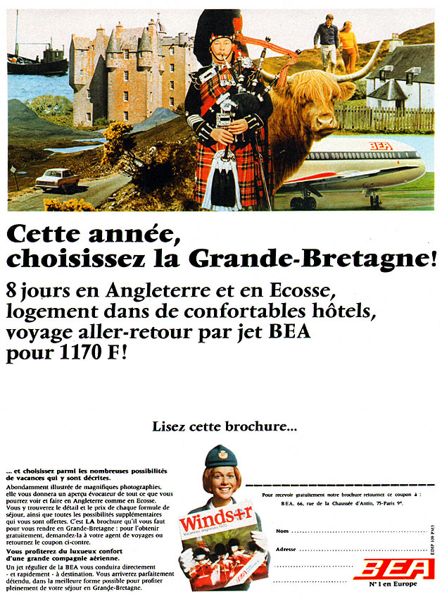 Advert Bea 1970