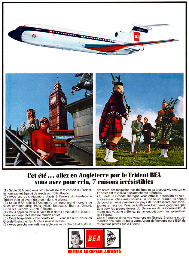 Advert Bea 1966