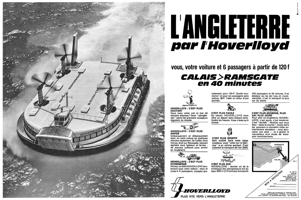 Advert Hoverlloyd 1969