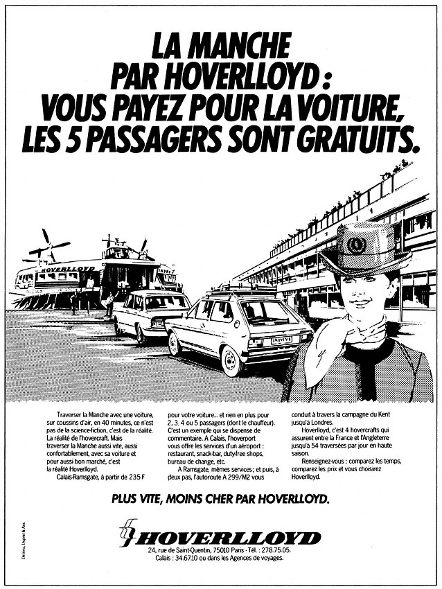 Advert Hoverlloyd 1978